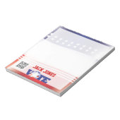 Vote Modèle du Bloc-notes (Tourné)