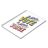 Vote Notitieboek (Linkerzijde)