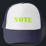 "vote" personnaliser TEXTE & COULEUR - casquette<br><div class="desc">"vote" personnaliser TEXTE & COULEUR - casquette</div>