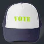 "vote" personnaliser TEXTE & COULEUR - casquette<br><div class="desc">"vote" personnaliser TEXTE & COULEUR - casquette</div>