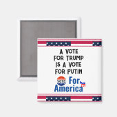 Vote pour America Magnet (Recto/Verso)