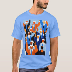 Vote pour le changement Design de T-shirt politi