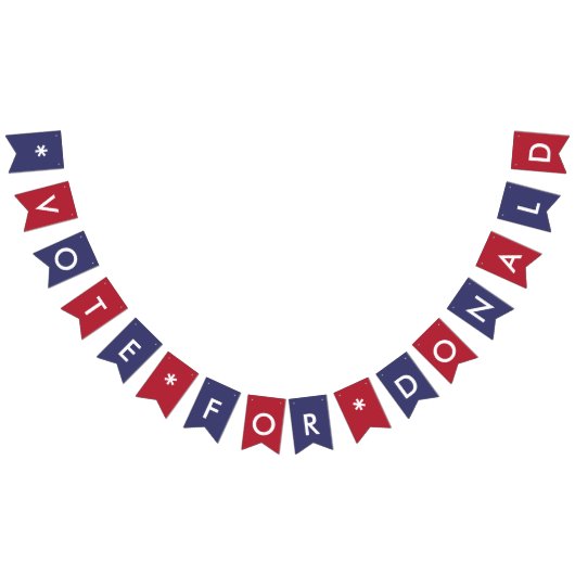 Vote pour le drapeau républicain américain Donald  (Tout)