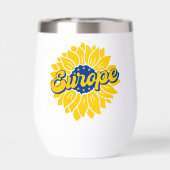 Vote Pour Notre Future Élection Europe Tournesol (Arrière)