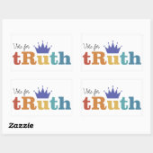 Vote pour tRuth - autocollant RBG (Feuille)