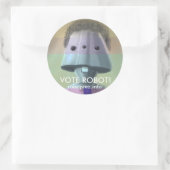 Vote Robot ! - Grand Autocollant Chuck10.1 (Sac)