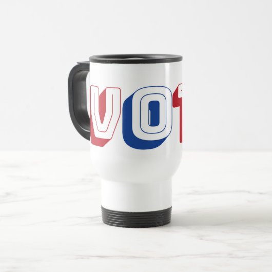 Vote Travel Mug (Devant gauche)