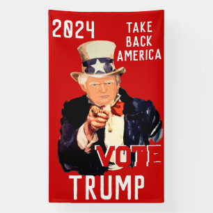 Vote Trump 2024 Take Back America Spandoek