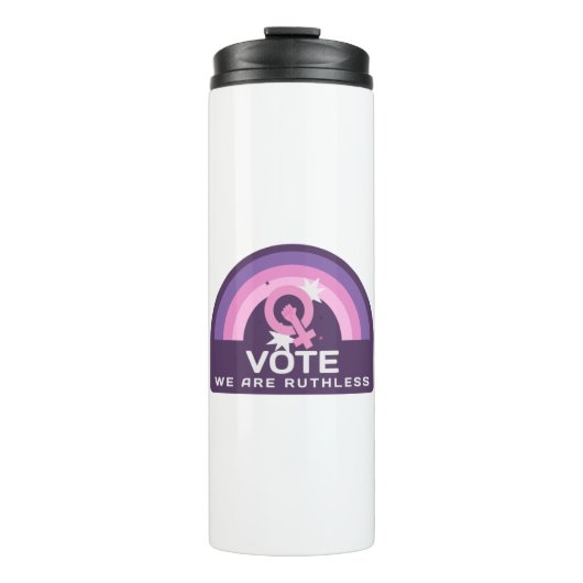Vote We Are Ruthless Thermosbeker (Voorkant)