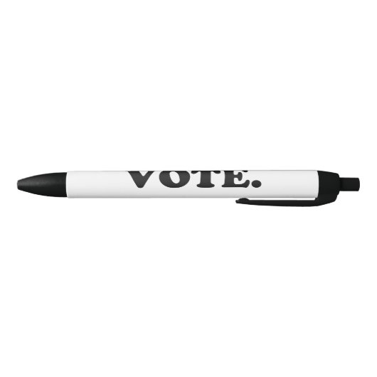"vote" - wit zwart zwarte inkt pen (Bodem)