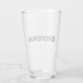 VoteHub-glas Glas (Achterkant)