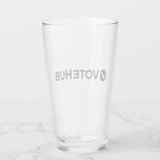 VoteHub-glas Glas (Achterkant)