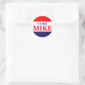 #VoteMikeWilliams 20ct Stickers "Ik hou van Mike" (Tas)