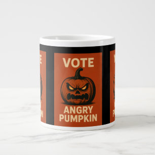 Voter La Mug De Café Citrouille En Colère