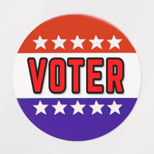 Voter Labels (Design 1)