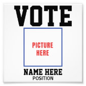 VOTER LE NOM PERSONNALISER LA PHOTO (Devant)