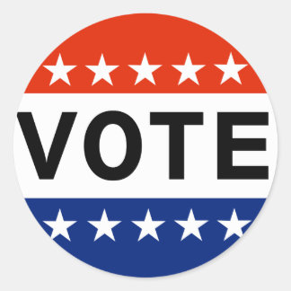 voter maintenant autocollants