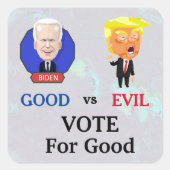 Voter Pour Bon Sticker (Devant)