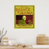 Voter pour les affiches de Barack Obama (Cuisine)