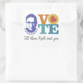 Voter Sticker RBG (Sac)