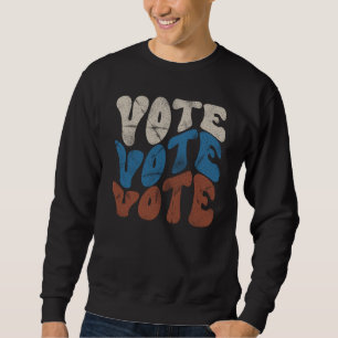 Voter Sweatshirt rétro Super