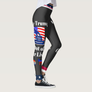 Voter Trump hors de nos vies Leggings