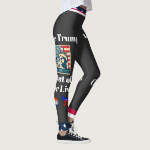 Voter Trump hors de nos vies Leggings
