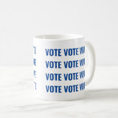 VOTER VOTE VOTE VOTE Mug (Devant droit)