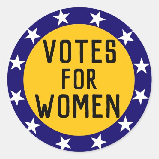 Votes pour les femmes Sticker à stylo à souffrage (Devant)
