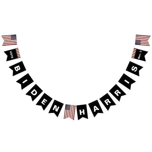 Votez BIDEN HARRIS sur la bannière du drapeau du B (Tout)