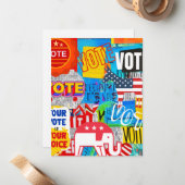 Votez ! Cartes de notes (Devant/Arrière en situation)
