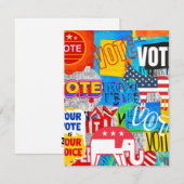 Votez ! Cartes de notes (Devant / Derrière)