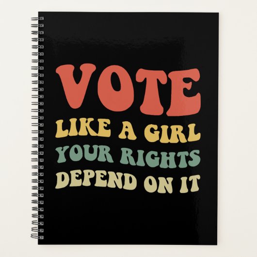 Votez comme une fille, vos droits en dépendent IV (Devant)