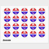 Votez le sticker républicain (Feuille)