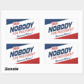 Votez Personne pour les Stickers Président (Feuille)