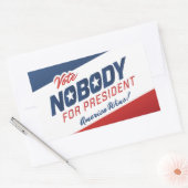 Votez Personne pour les Stickers Président (Enveloppe)