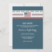 Votez simplement Invitation Du Parti Électoral (Devant)