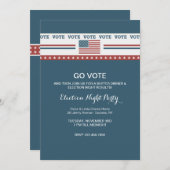 Votez simplement Invitation Du Parti Électoral (Devant / Derrière)