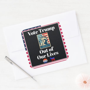 Votez Trump hors de nos vies Sticker