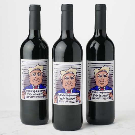 Votez Trump Wine Étiquettes (Bouteilles)