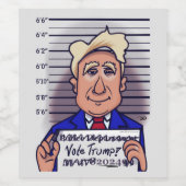 Votez Trump Wine Étiquettes (Étiquettes simples)