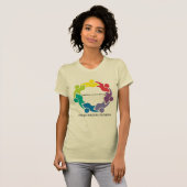 Voting!  Its a matter of morality t-shirt (Devant entier)