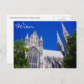 votiv wenen blue briefkaart (Voorkant / Achterkant)