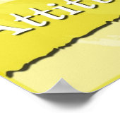 Votre affiche de motivation d'attitude (Coin)