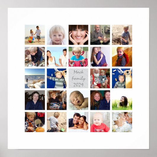Votre Affiche de Photos Instagram (Devant)