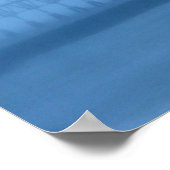 Votre affiche LIght bleu et rouge (Coin)