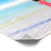 Votre affiche photo avec texte personnalisé (Coin)