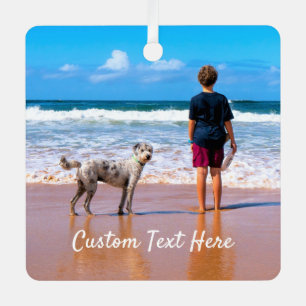 Votre animal de compagnie photo ornement de Noël a