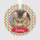 Votre animal de Noël Arlequin (dos)