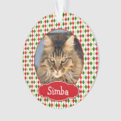 Votre animal de Noël Arlequin (devant)